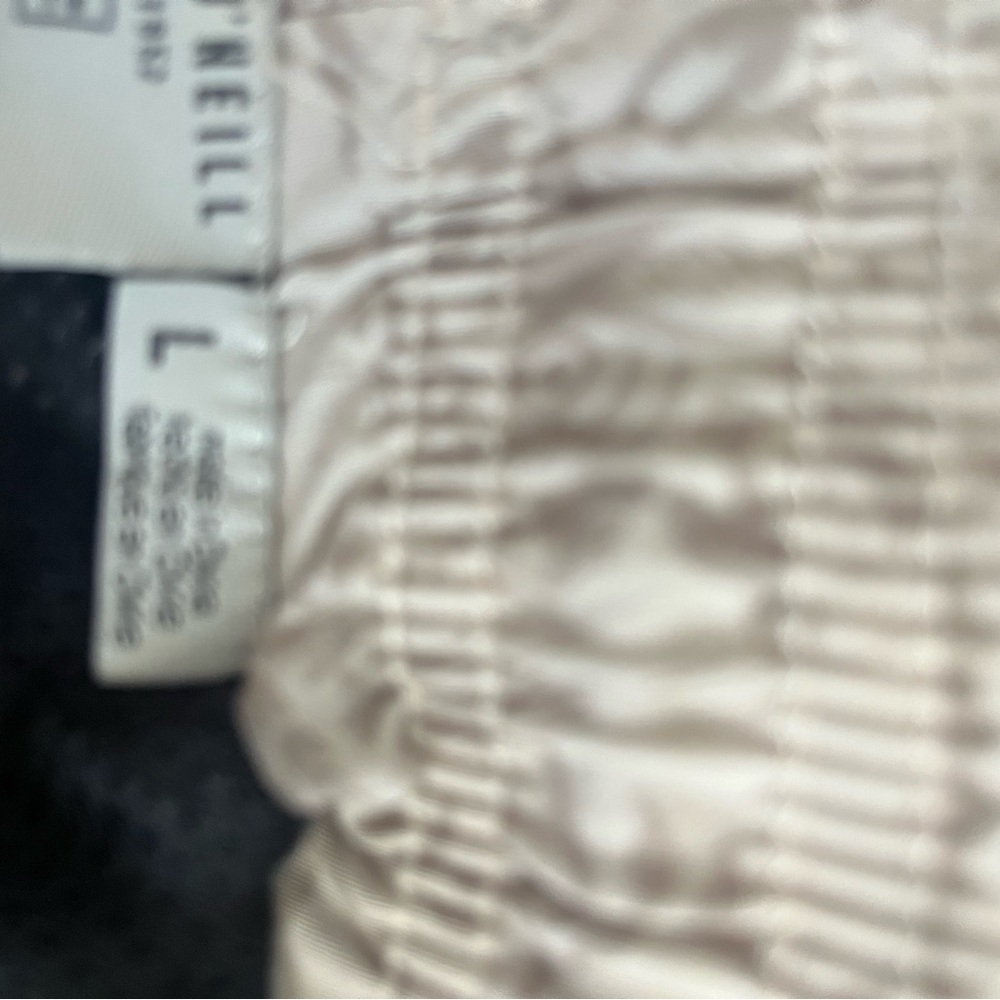 O'Neill Cream Patterned Shorts